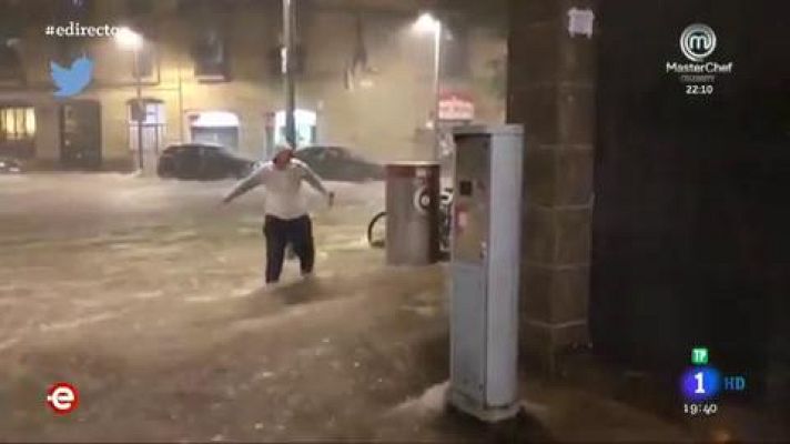 España Directo - Toda la costa mediterránea afectada por la gota fría