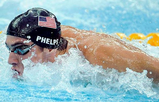  - Phelps,récord en los 100 mariposa