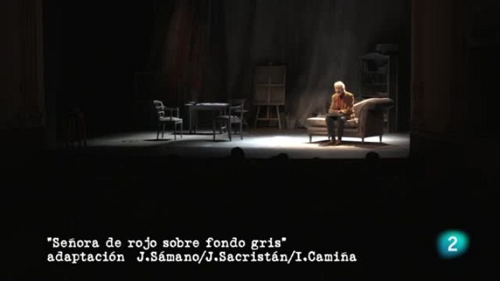 Imprescindibles - "Señora de rojo sobre fondo gris"