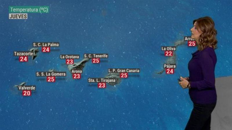 El tiempo en Canarias - 24/10/2019