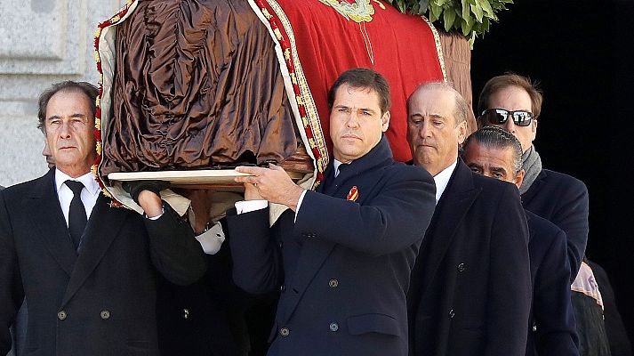 Telediario 1 - Exhumación de Franco: crónica de un día histórico