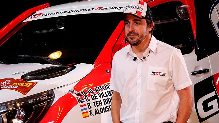 Telediario 1 - Fernando Alonso correrá el Dakar 2020