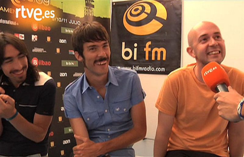 Entrevista a Vetusta Morla en Bilbao BBK Live