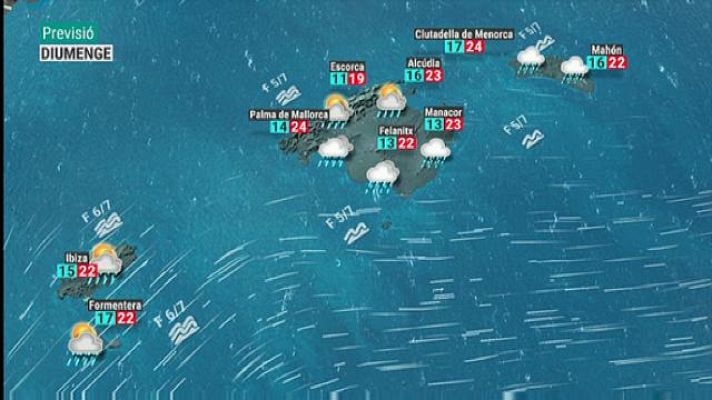 Informatiu Balear - El temps a les Illes Balears - 25/10/19