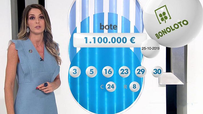 Loterías - Bonoloto + EuroMillones - 25/10/19