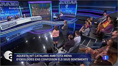'Ara i Aqu�' se centra el sentiment dels catalans.