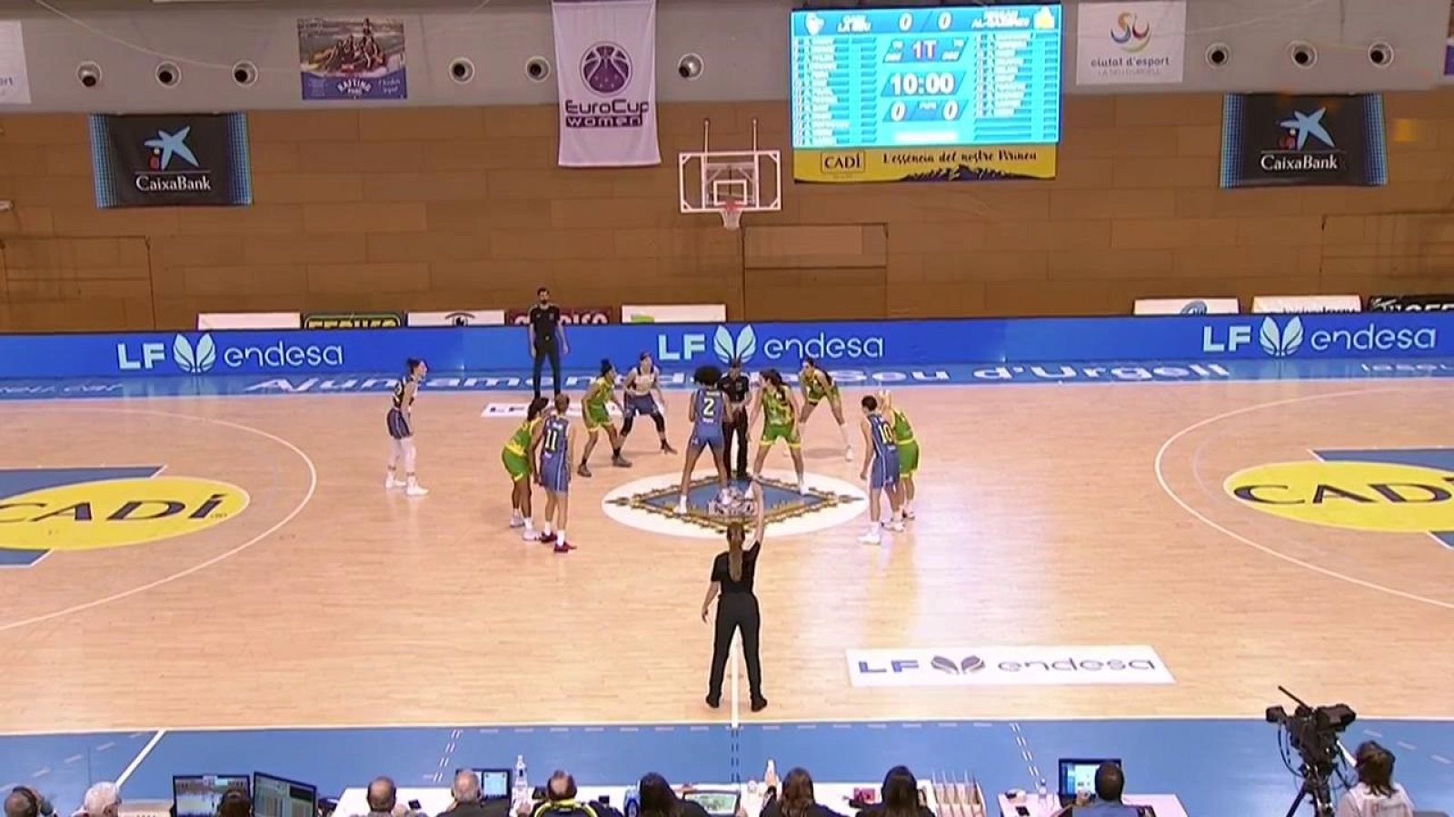 Baloncesto - Liga femenina Endesa 6ª jornada: Cadí La Seu - Nissan Al-Qazeres - ver ahora
