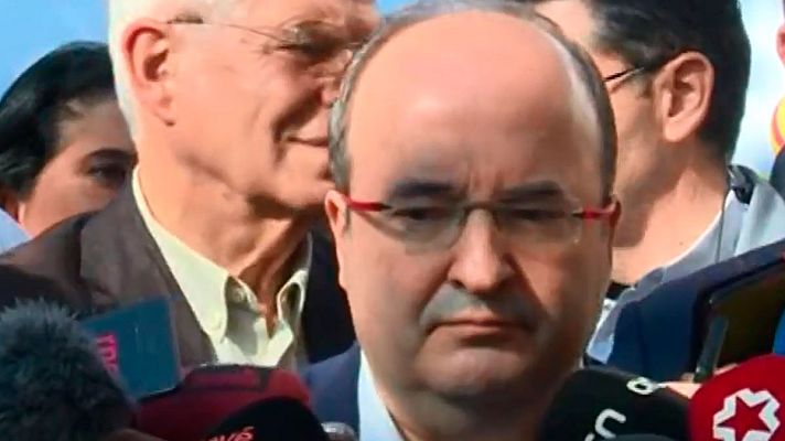 Informativo 24h - Iceta asegura que Cataluña "se está viendo muy afectada" por los disturbios y Borrell pide que "se reconozca" la actuación policial