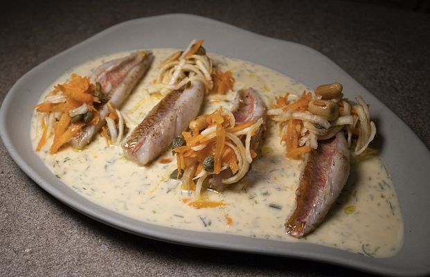 RTVE Cocina - "Salmonetes en salsa de limón" de Dani García