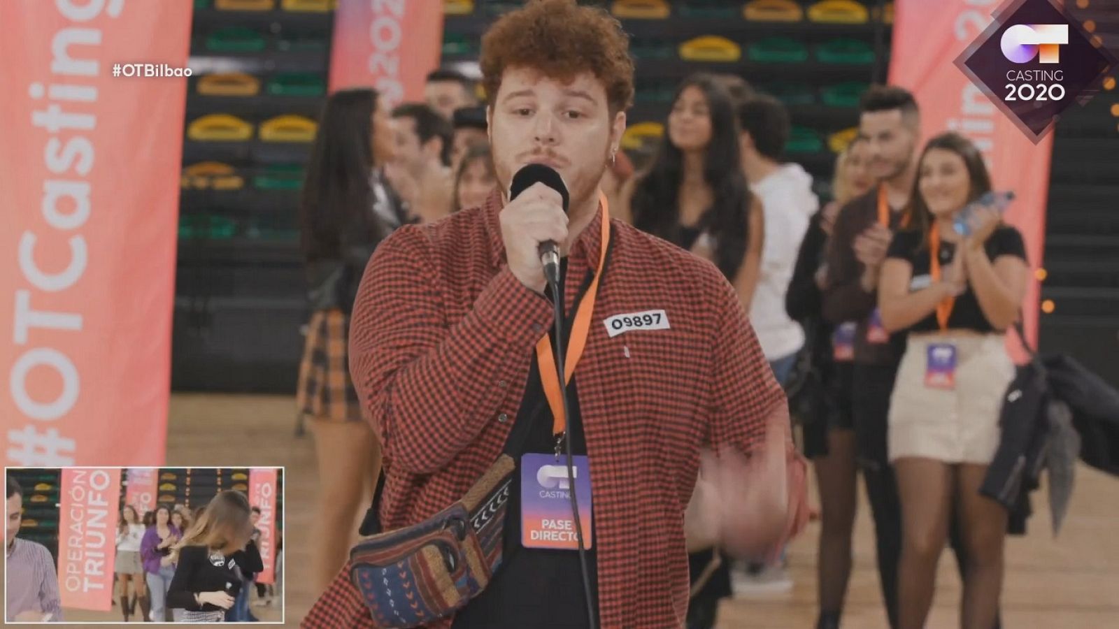 Un 'pase directo' consigue la pegatina en la Fase 1 del casting OT 2020 en Bilbao
