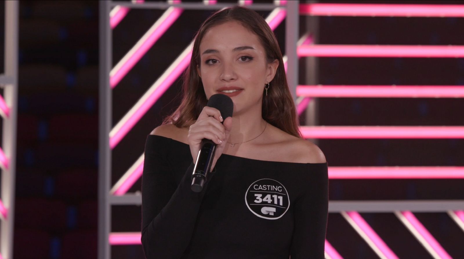 Leticia, la hija de Leticia de OT 3 en la Fase 2 del casting OT 2020 en Sevilla