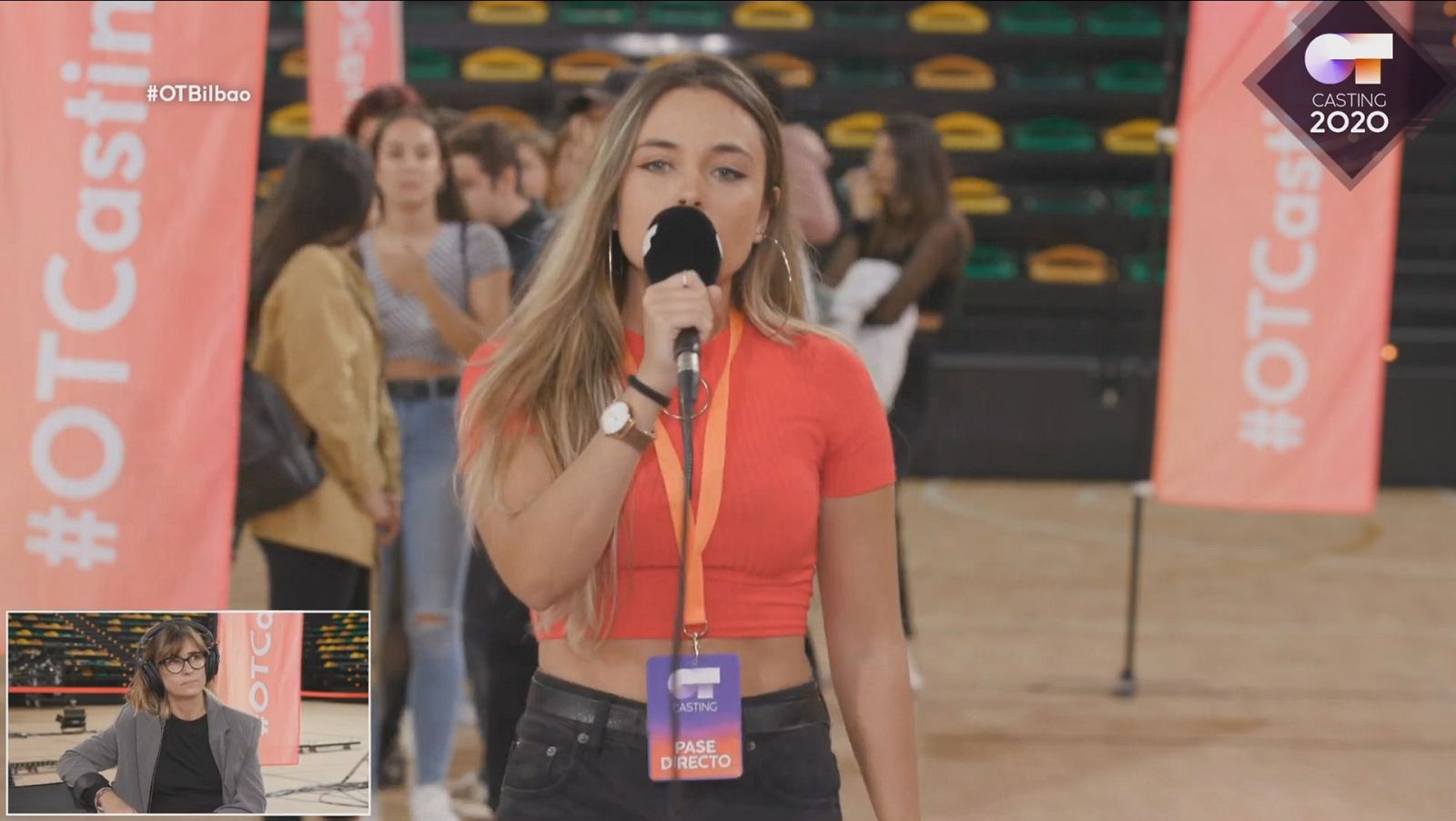Esta chica canta "Wapo traquetero" de Nicki Nicole en la Fase 1 del casting OT 2020 en Bilbao