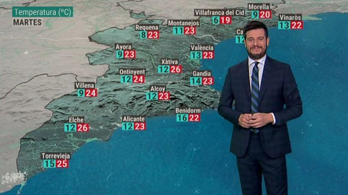L'informatiu - Comunitat Valenciana - El tiempo en la Comunidad Valenciana - 28/10/19