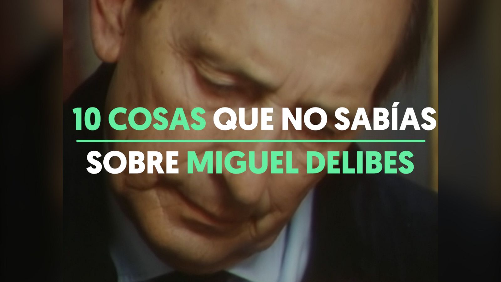 Las 10 curiosidades que no sabes sobre Miguel Delibes