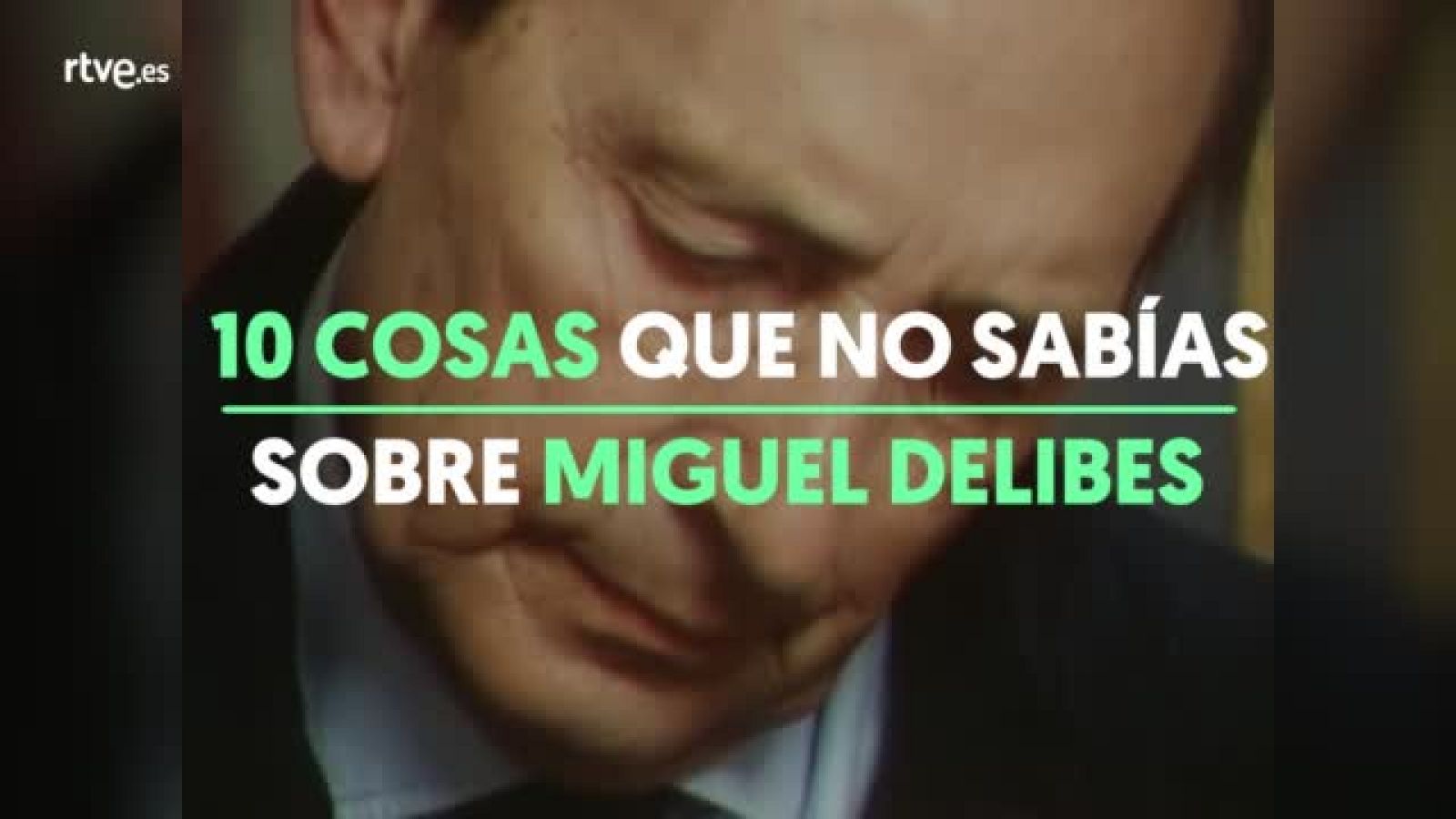 Las 10 curiosidades que no sabes sobre Miguel Delibes