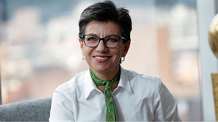 Telediario 1 - Claudia López, primera alcaldesa de Bogotá