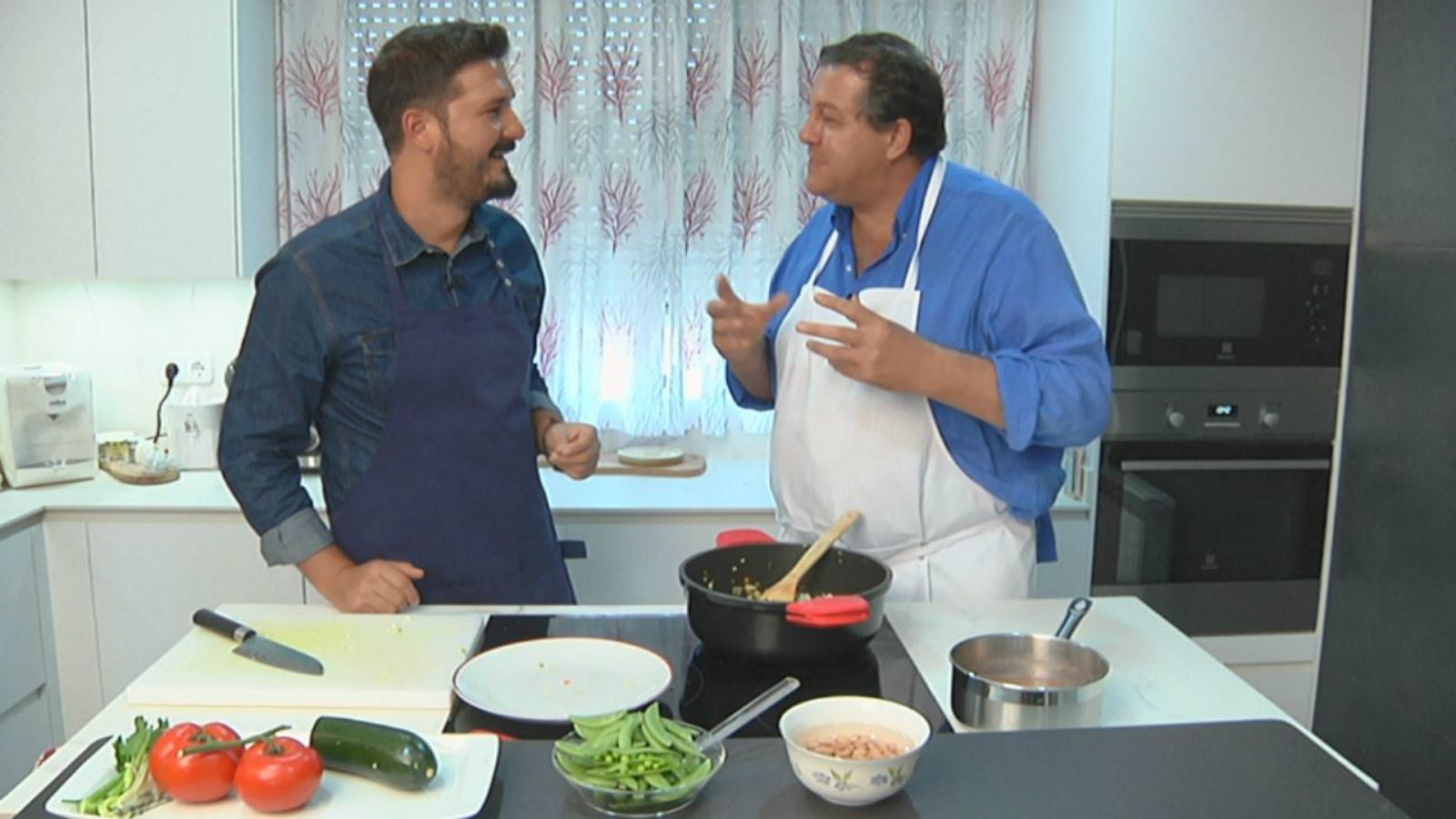 La sopa Minestrone con aire italiano