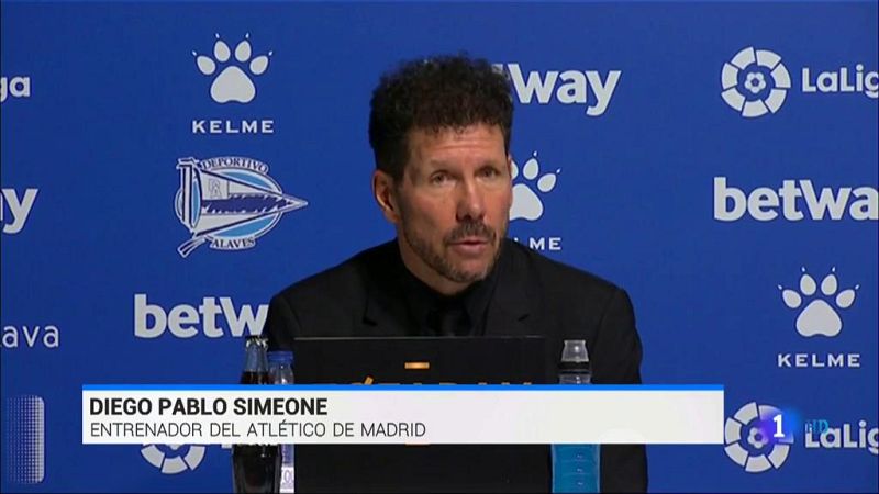 Simeone y Garitano alaban el "golazo" de Lucas Pérez