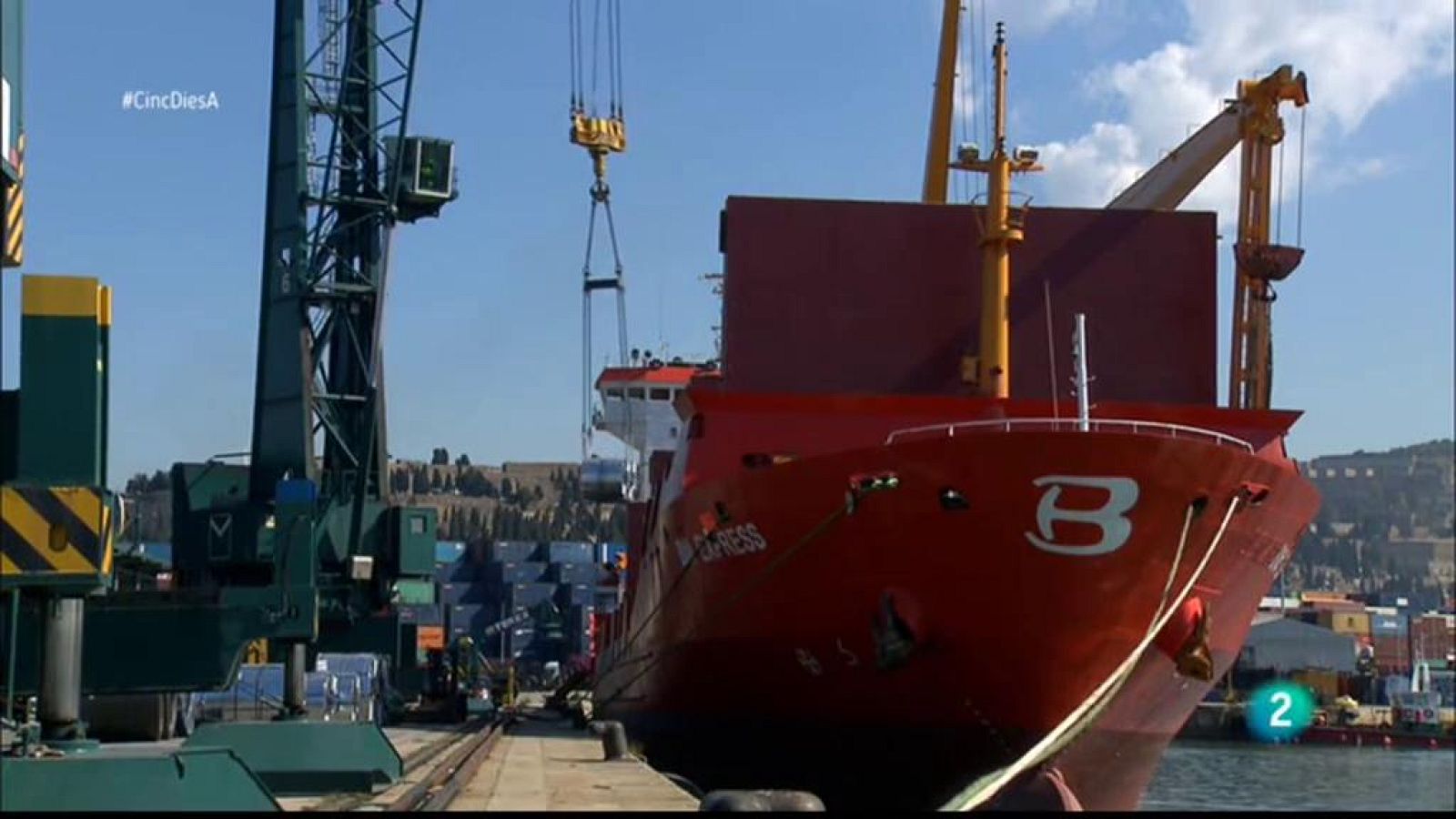Cinc dies a...  descobreix el Port de Barcelona en la segona part del reportatge