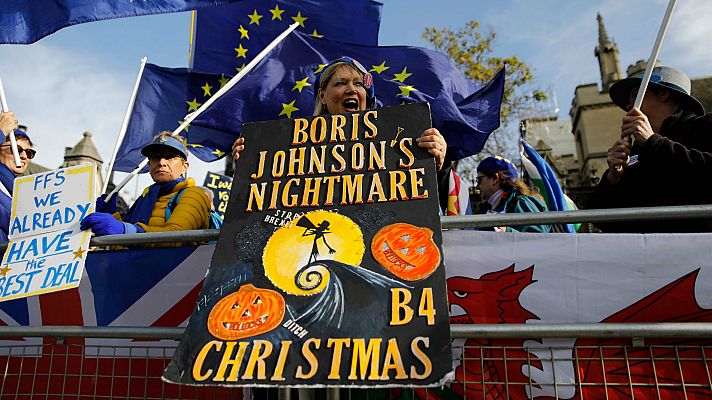 Telediario 1 - Las elecciones en el Reino Unido, marcadas por el 'Brexit'