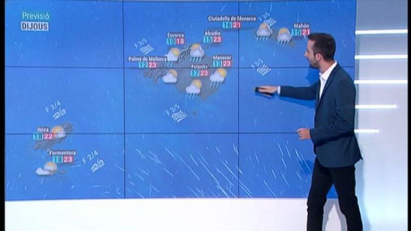 El temps a les Illes Balears - 30/10/19