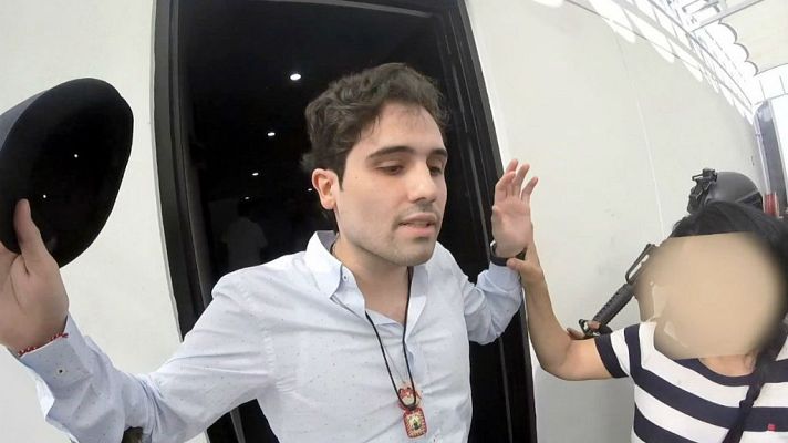 Telediario 1 - Así fue la captura del hijo del Chapo Guzmán
