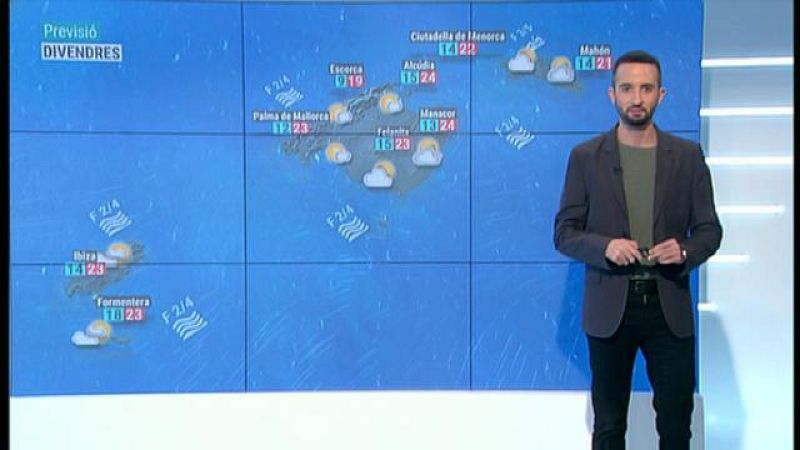El temps a les Illes Balears - 31/10/19