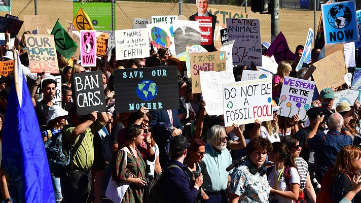 Telediario 1 - Madrid prepara contra reloj la cumbre del clima
