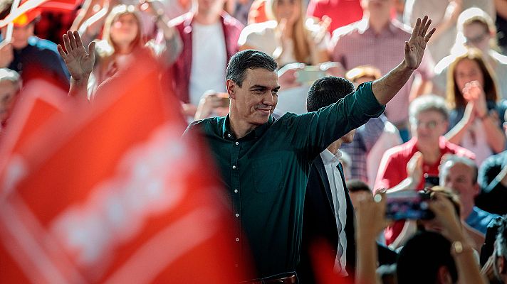 Telediario 1 - Sánchez acusa al PP de "unir su destino" a la ultraderecha