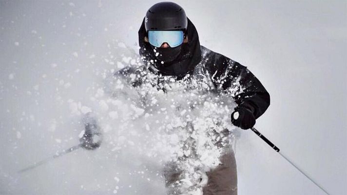 Telediario 1 - Thibault Magnin quiere volar alto y ser la referencia del freeski