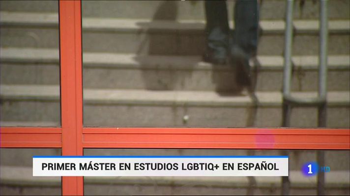 Telediario 1 - Primer máster en estudios LGBTIQ+ en español
