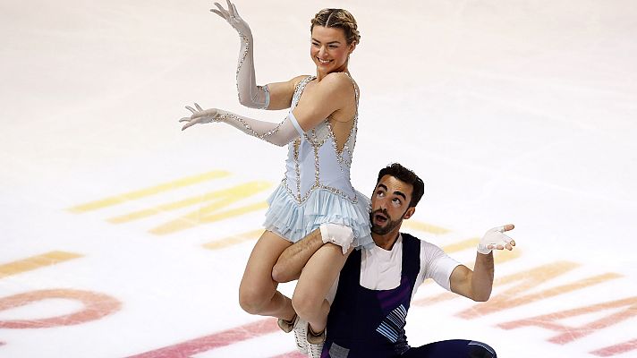 Patinaje sobre hielo - Patinaje artístico | Olivia Smart y Adrià Díaz repiten cuarto lugar en el Internacional de Francia