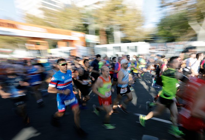 Unos 1.100 españoles participan en el maratón de Nueva York