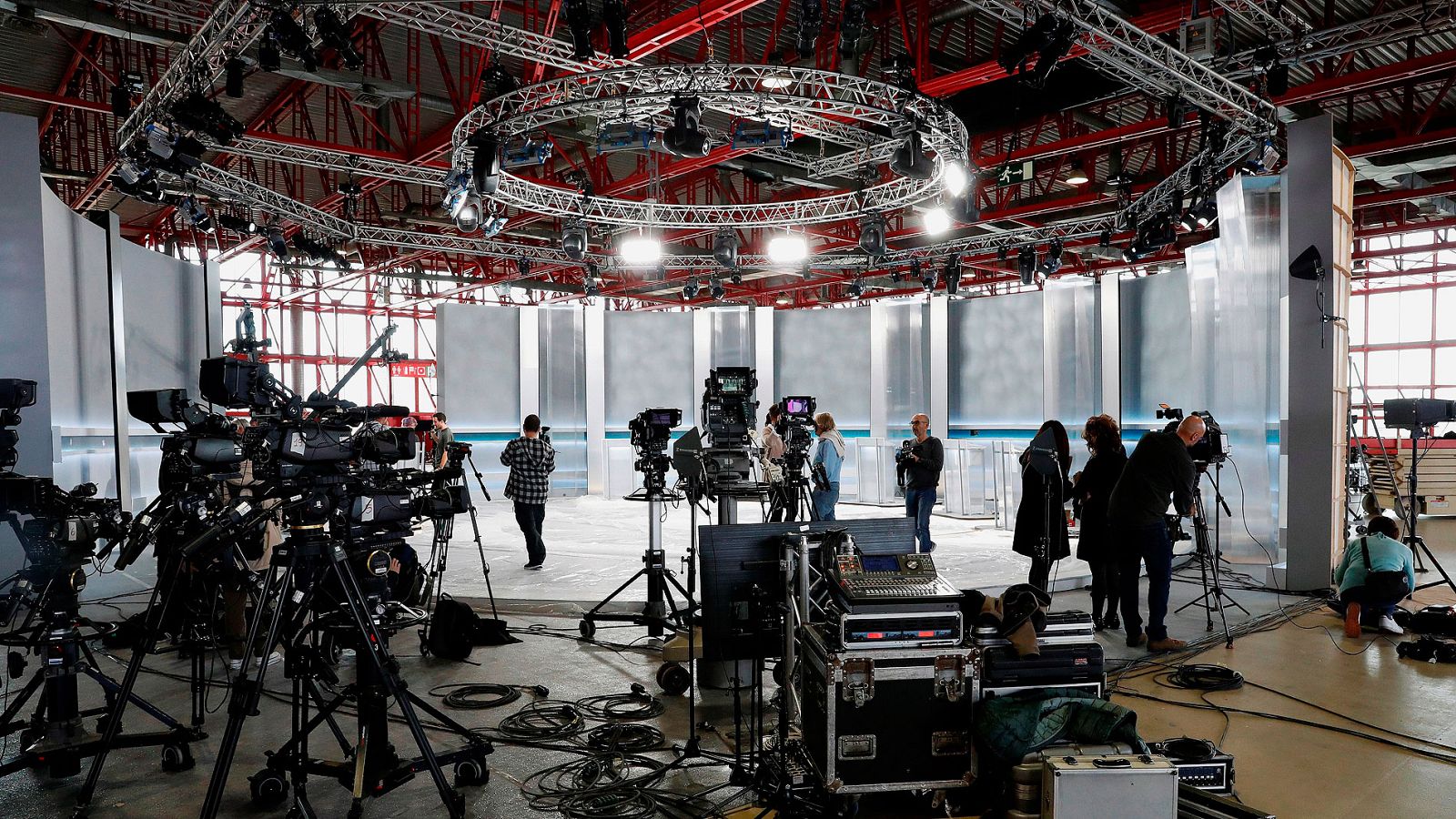 El Pabellón de Cristal de Madrid, escenario del debate a cinco en RTVE