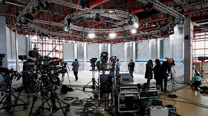 Telediario 1 - El Pabellón de Cristal acogerá el debate a cinco en RTVE