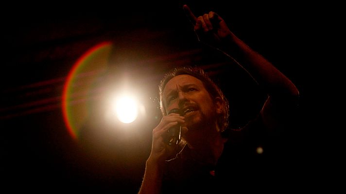 Telediario 1 - Jornada de mítines con algunos candidatos "liberados" para preparar el debate a cinco