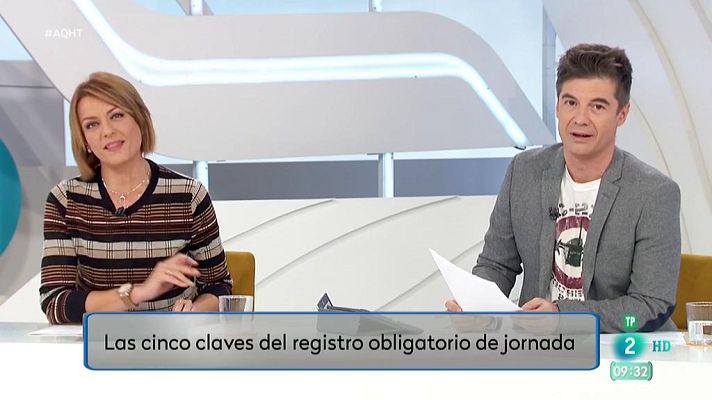 Aquí hay trabajo - Se hacen menos horas extras pagadas y no pagadas