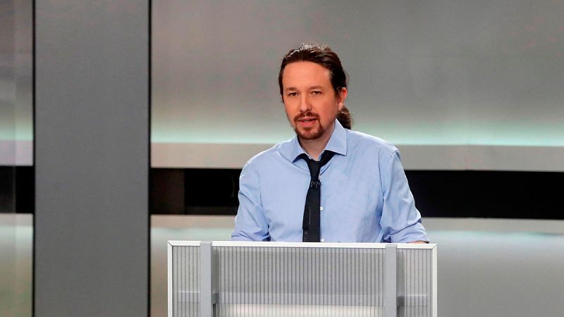 El l�der de Unidas Podemos, Pablo Iglesias, ha preguntado al presidente del PP, Pablo Casado, durante el debate a cinco sobre el cuestionamiento del "solo s� es s�"�que hizo su portavoz en el Congreso de los Diputados, Cayetana �lvarez de Toledo.