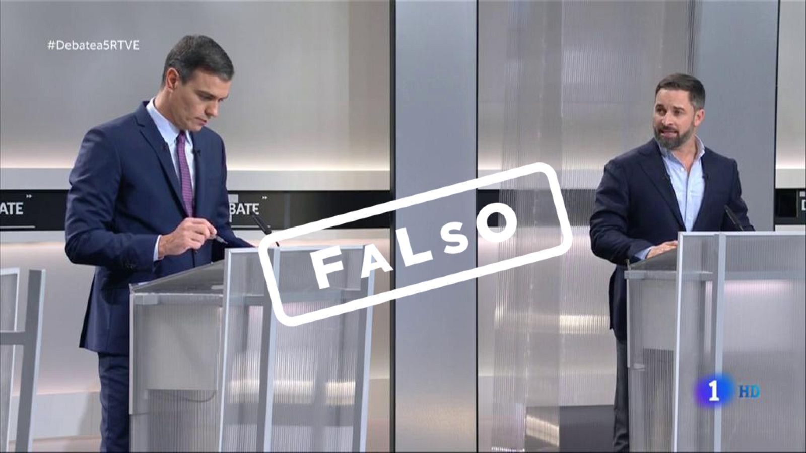 Abascal: "Hay un 86% de denunciad por violencia de género archivadas" FALSO, por Verifica RTVE - Especiales informativos | Ver