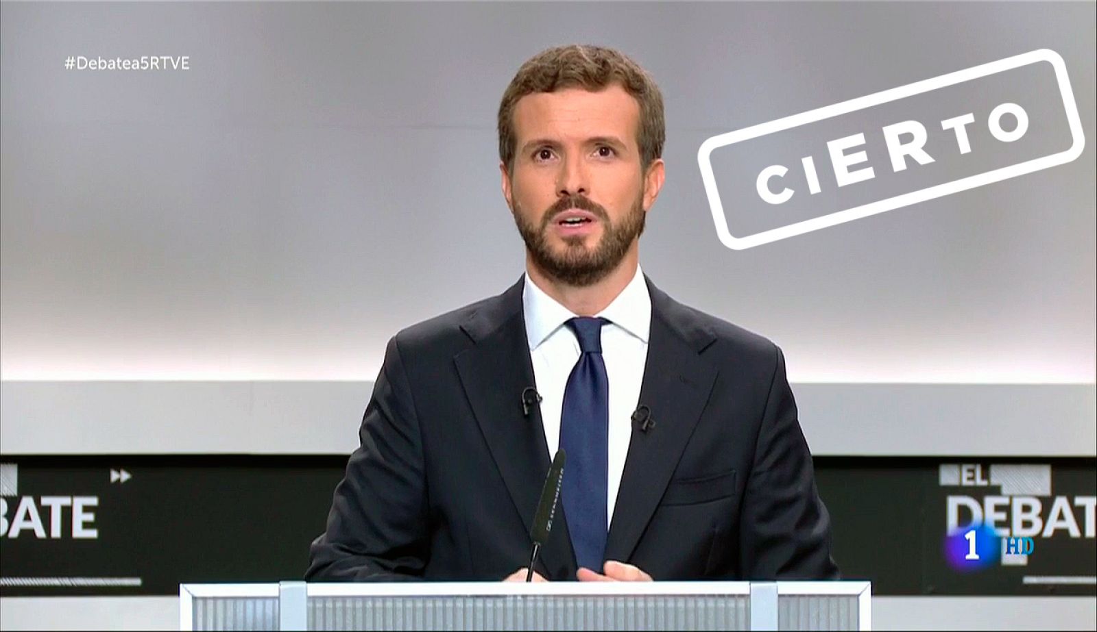 Casado: "La EPA da 17.000 jóvenes más en paro", CIERTO - Especiales informativos | Ver