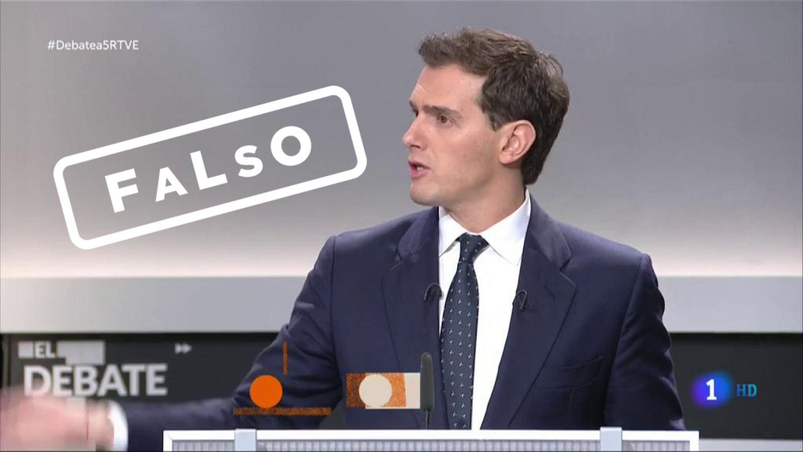 Rivera: "Durante 40 años, ha caído natalidad" FALSO, por Verifica RTVE - Especiales informativos | Ver