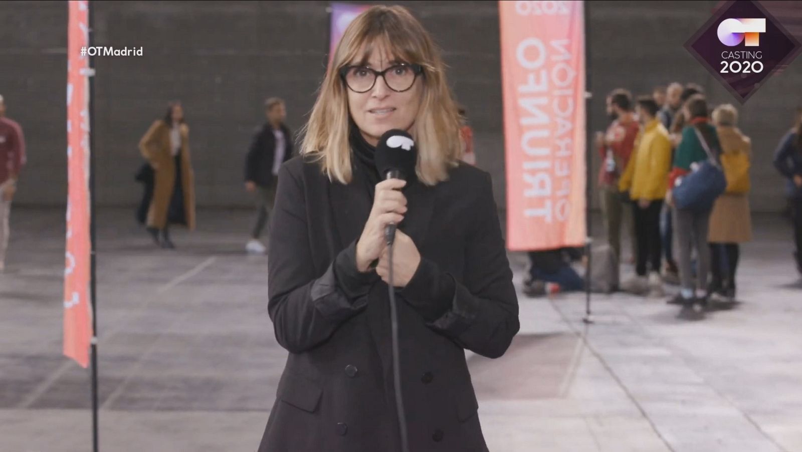 Noemí da la bienvenida a la fase 1 del casting de OT 2020 en Madrid