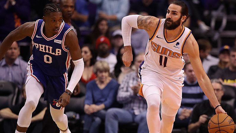 Los Suns de Ricky Rubio acaban con la imbatibilidad de Filadelfia - RTVE.es - Informativo 24h | Ver