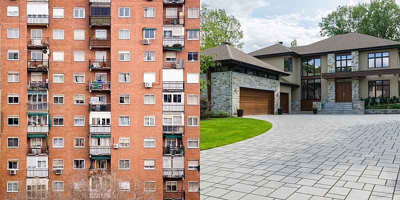 La mañana - Las diferencias entre barrios ricos y pobres