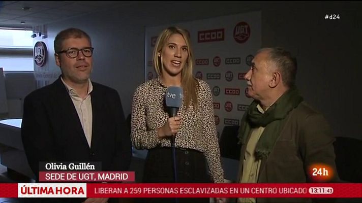 Informativo 24h - Álvarez y Sordo aseguran que el dato del desempleo de octubre refleja la situación económica