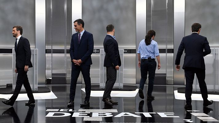 Telediario 1 - El debate a cinco dejó sin respuesta la pregunta clave: ¿habrá desbloqueo tras el 10N?