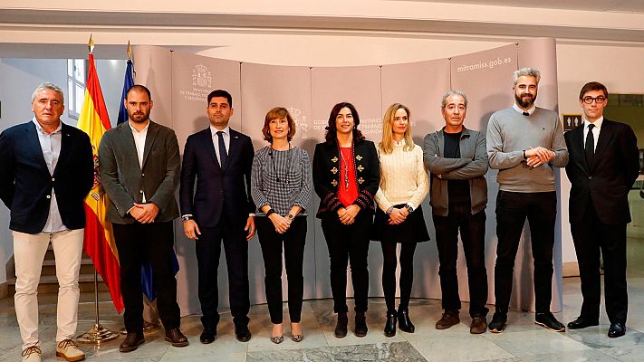 Telediario 1 - Las partes acercan posturas para desconvocar la huelga del fútbol femenino