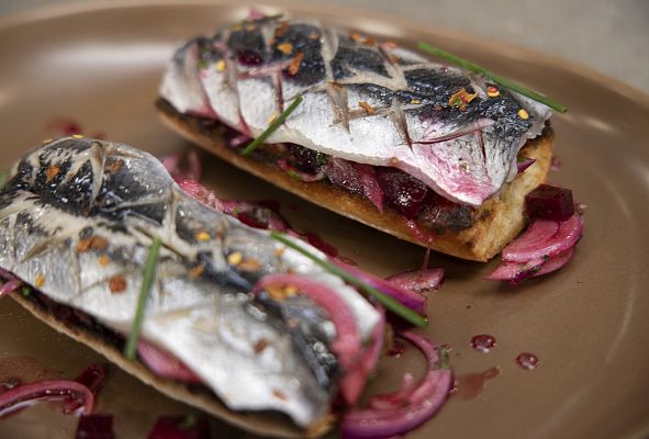 RTVE Cocina - "Ensalada de arenques" de Dani García