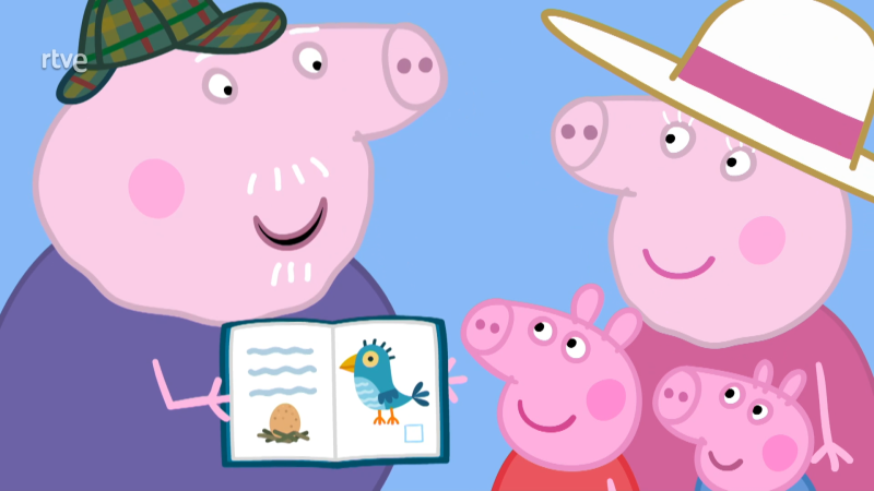 Peppa Pig  - Observando pájaros - RTVE.es - Peppa Pig | Ver