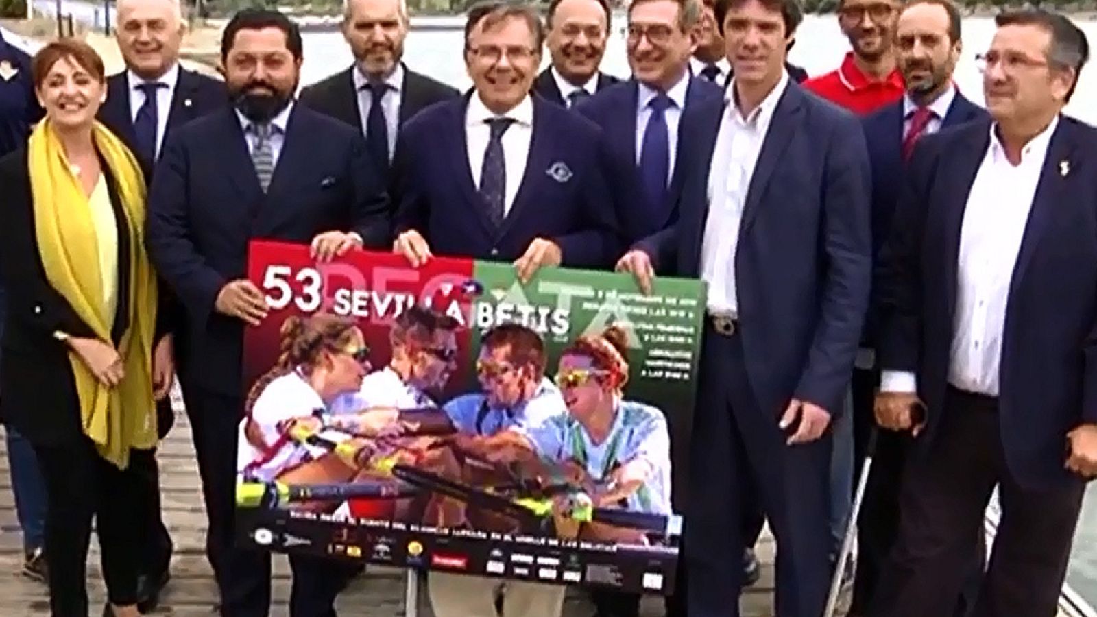 El Sevilla-Betis tiene su primer asalto en el Guadalquivir | Ver